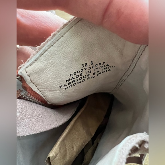 Free People Lawless Fringe Suede Western Boot in Pink Multi - Picture 10 of 11